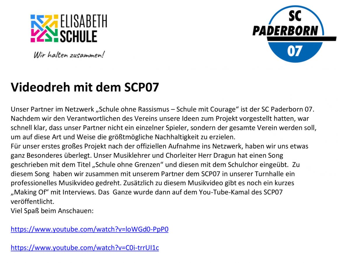 Aktionstag Grundschulen 2020 - Beitrag Elisabethschule 